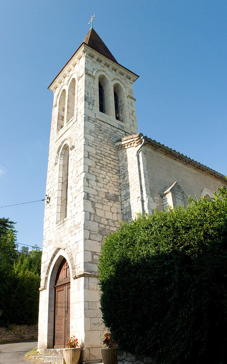 eglise de pechpeyroux 46170 - photographie © O. Mérijon