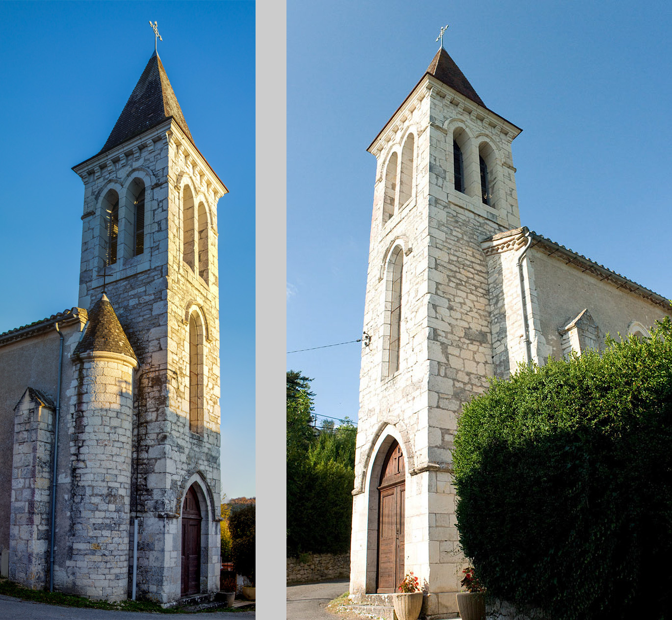 Église-Saint Pierre es-lien de-Pechpeyroux-46170-cezac en Quercy